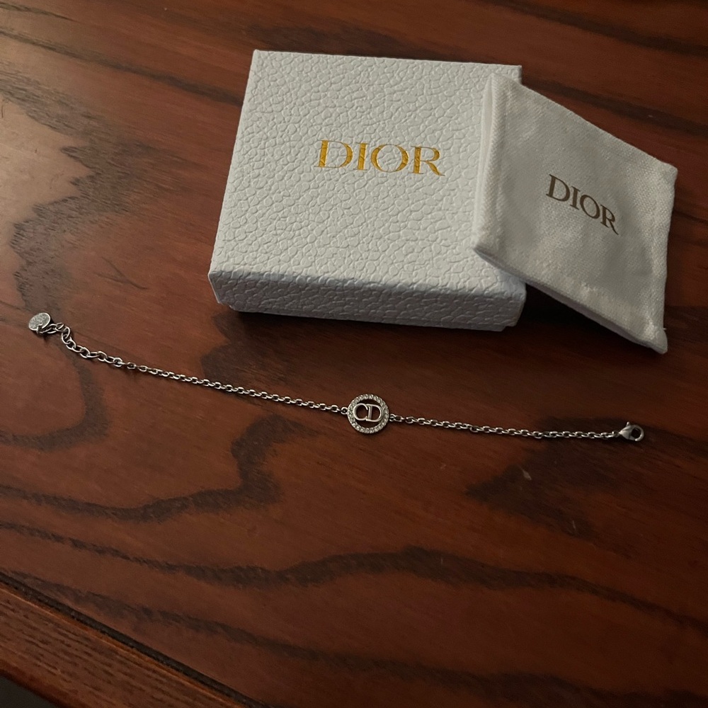 Dior silver bracelet